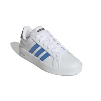 adidas Grand Court 3.0 Kinder Und Teens Schuhe Kinder - white/lucid ray blue/aurora onix