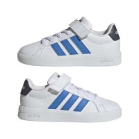 adidas Grand Court 3.0 Schuhe Kinder - white/lucid ray blue/aurora onix