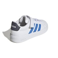 adidas Grand Court 3.0 Schuhe Kinder - white/lucid ray blue/aurora onix