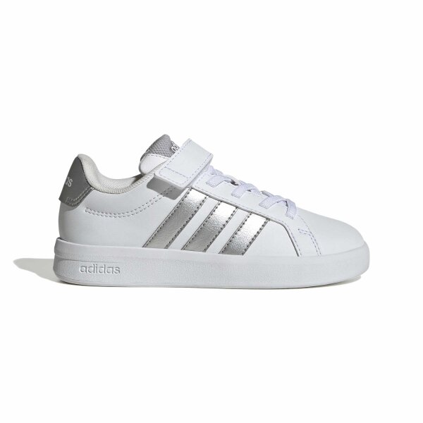 adidas Grand Court 3.0 Schuhe Kinder - white/silver met./silver met.