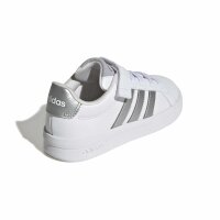 adidas Grand Court 3.0 Schuhe Kinder - white/silver met./silver met.