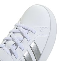 adidas Grand Court 3.0 Schuhe Kinder - white/silver met./silver met.
