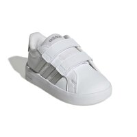adidas Grand Court 3.0 Schuhe Kinder - white/silver met./silver met.