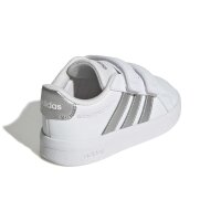 adidas Grand Court 3.0 Schuhe Kinder - white/silver met./silver met.