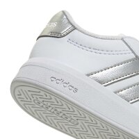 adidas Grand Court 3.0 Schuhe Kinder - white/silver met./silver met.
