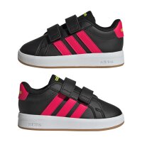 adidas Grand Court 3.0 Schuhe Kinder - core black/lucid red/lucid lemon