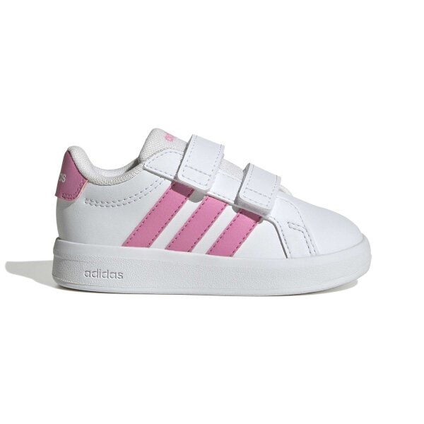 adidas Grand Court 3.0 Schuhe Kinder - white/bliss pink/bliss pink