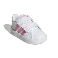 adidas Grand Court 3.0 Schuhe Kinder - white/bliss pink/bliss pink