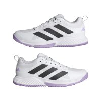 adidas Court Team Bounce 2.0 Schuhe Damen - white/core black/powder plum