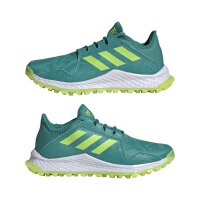 adidas Hockey Youngstar Schuhe Kinder - pure teal/lucid lemon/core black