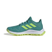 adidas Hockey Youngstar Schuhe Kinder - pure teal/lucid lemon/core black