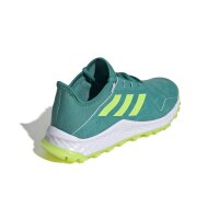 adidas Hockey Youngstar Schuhe Kinder - pure teal/lucid lemon/core black