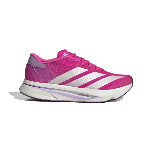 adidas Adizero Sl2 Schuhe Damen - shock pink/zero met./powder plum