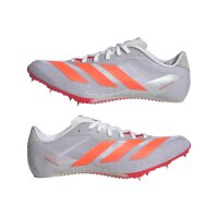adidas Adizero Sprintstar Spike-Schuhe - white/lucid orange/lucid red