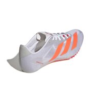 adidas Adizero Sprintstar Spike-Schuhe - white/lucid orange/lucid red