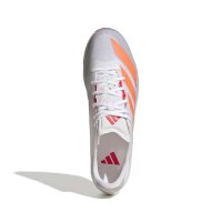 adidas Adizero Distancestar Spike-Schuhe - white/lucid orange/lucid red
