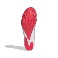 adidas Adizero Distancestar Spike-Schuhe - white/lucid orange/lucid red