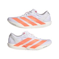 adidas Adizero Adios 9 Laufschuhe Herren - white/lucid orange/lucid red