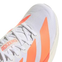 adidas Adizero Adios 9 Laufschuhe Damen - white/beam orange/lucid red