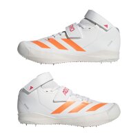 adidas Adizero Running Speerwurfschuhe - white/lucid orange/lucid red