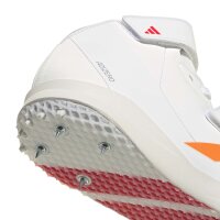 adidas Adizero Running Speerwurfschuhe - white/lucid orange/lucid red
