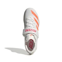 adidas Adizero Hj Leichtathletikschuhe - white/lucid orange/lucid red