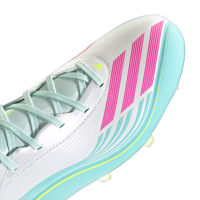 adidas F50 Pro FG Herren Aurora Radiante - white/lucid pink/flash aqua