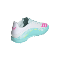 adidas F50 League TF Herren Aurora Radiante - white/lucid pink/flash aqua