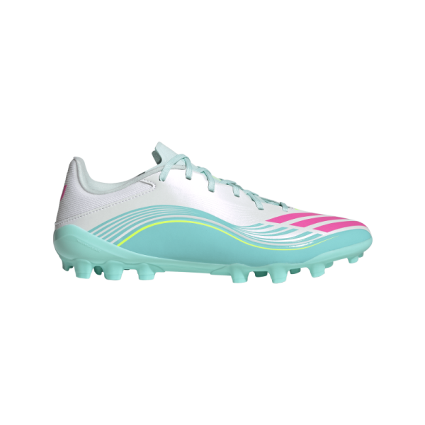 adidas F50 League 2G/3G AG Herren Aurora Radiante - white/lucid pink/flash aqua