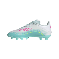 adidas F50 League MG Kinder Aurora Radiante - white/lucid...