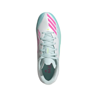 adidas F50 League MG Kinder Aurora Radiante - white/lucid pink/flash aqua