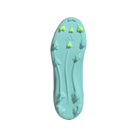 adidas F50 League FG/MG Kinder Aurora Radiante - white/lucid pink/flash aqua