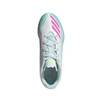 adidas F50 Club TF Kinder Aurora Radiante - white/lucid pink/flash aqua