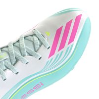 adidas F50 Club TF Kinder Aurora Radiante - white/lucid pink/flash aqua
