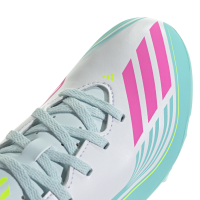 adidas F50 Club FG/MG Kinder Aurora Radiante - white/lucid pink/flash aqua