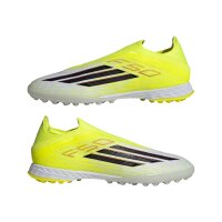 adidas F50 Pro Laceless Turf Fußballschuhe - team solar yellow 2/core black/lucid red