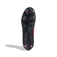 adidas F50 League Mid Sg Fußballschuhe - core black/lucid red/core black