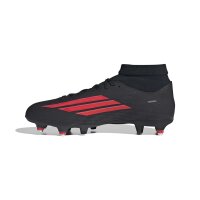 adidas F50 League Mid Sg Fußballschuhe - core black/lucid red/core black