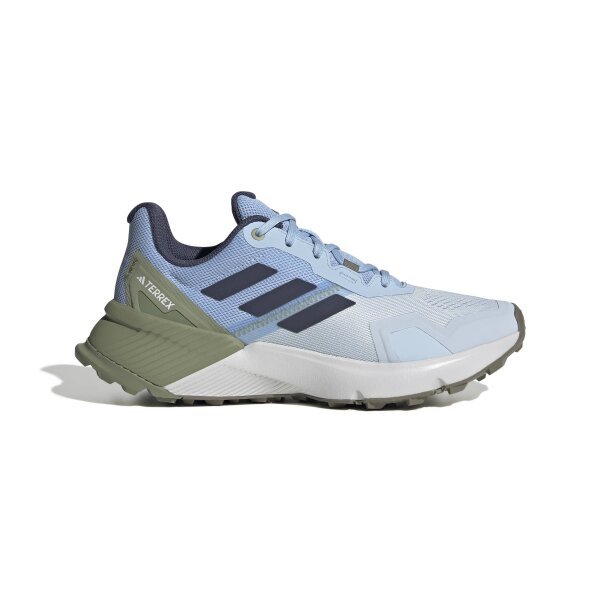 adidas Terrex Soulstride Trailrunning-Schuhe Damen - crystal sky/shadow navy/tent green