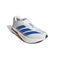 adidas Adizero Boston 13 M Laufschuhe Herren - white/team royal blue/halo silver