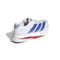 adidas Adizero Boston 13 M Laufschuhe Herren - white/team royal blue/halo silver