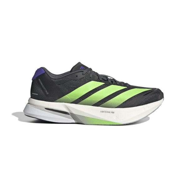 adidas Adizero Boston 13 Schuhe Herren - core black/lime burst/energy ink