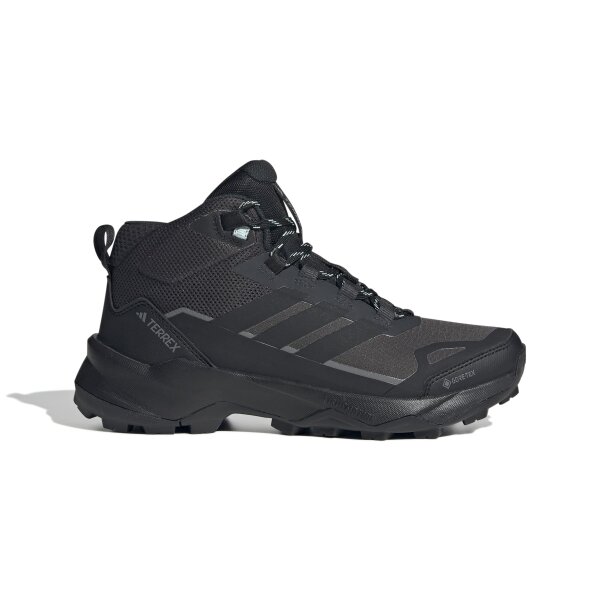 adidas Terrex Skychaser Ax5 Mid Gore-Tex Wanderschuhe Damen - carbon/core black/semi flash aqua
