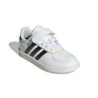 adidas Breaknet Sleek Schuhe Kinder - white/core black/orange tint