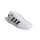 adidas Breaknet Sleek Schuhe Kinder - white/core black/orange tint