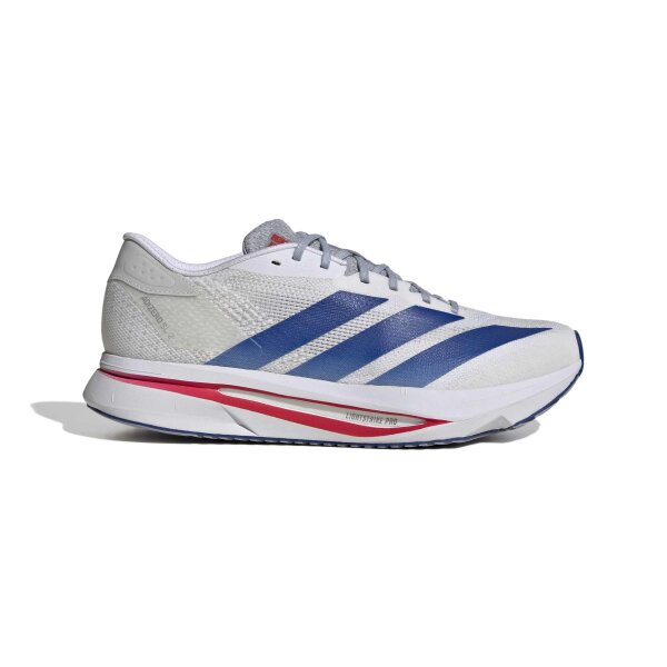adidas Adizero Sl 2 Schuhe Herren - white/team royal blue/pure ruby