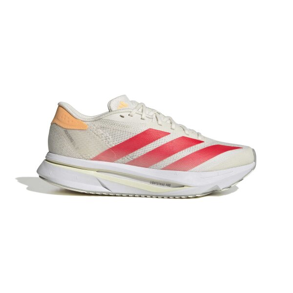 adidas Adizero Sl2 Schuhe Damen - off white/lucid red/acid orange