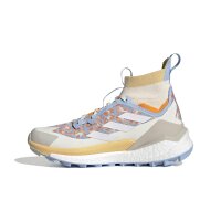 adidas Terrex Free Hiker 2.0 Wanderschuhe Damen - glow blue/white/pure tangerine