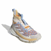 adidas Terrex Free Hiker 2.0 Wanderschuhe Damen - glow blue/white/pure tangerine