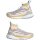 adidas Terrex Free Hiker 2.0 Wanderschuhe Damen - glow blue/white/pure tangerine